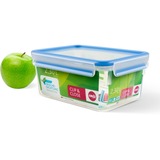 Emsa 508544 recipiente per cibo Rettangolare Scatola 2,3 L Trasparente 6 pz, Casella trasparente/Blu, Scatola, Rettangolare, 2,3 L, Trasparente, Polipropilene (PP), Elastomero Termoplastico (TPE), Germania