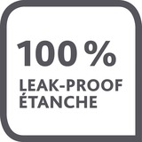 Emsa CLIP & CLOSE Rettangolare Scatola Traslucido 1 pz, Casella trasparente/Blu, Scatola, Rettangolare, Traslucido, 1 pz