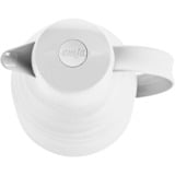 Emsa Samba Wave thermos e recipiente isotermico 1 L Bianco, Caraffa termica bianco, 1 L, Bianco, Polipropilene (PP), 178 mm, 145 mm, 215 mm