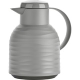 Emsa Samba Wave thermos e recipiente isotermico 1 L Grigio, Caraffa termica grigio, 1 L, Grigio, Polipropilene (PP), 178 mm, 145 mm, 215 mm