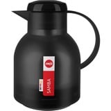 Emsa Samba thermos e recipiente isotermico 1 L Nero, Caraffa termica Nero, 1 L, Nero, Polipropilene (PP), 12 h, 24 h