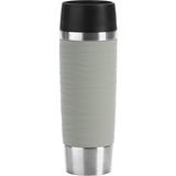 Emsa Waves Grande 500 ml Nero, Grigio, Acciaio inossidabile Acciaio inossidabile grigio, Nero, Grigio, Acciaio inossidabile, Silicone, Acciaio inossidabile, Acciaio inossidabile, Polipropilene (PP), 4 h, 8 h