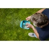 GARDENA 00431-20 distributore manuale 1,8 L, Spalmatore di graniglia turchese/Nero, 1,8 L, 4 m, Blu, Grigio, Arancione