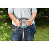 GARDENA 17011-20 pala e paletta da giardiniere Vanga a punta Acciaio Nero grigio/Turchese, Vanga a punta, Acciaio, Nero, Quadrato, A forma di D, Monocromatico