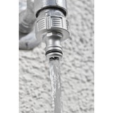 GARDENA 18240-50 raccordo e adattatore per tubo Connettore per tubo Metallo Argento 1 pz, Pezzo di Gallo argento, Connettore per tubo, 1/2", Maschio/Femmina, Metallo, Argento