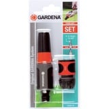 GARDENA 18288-20 ugello atomizzatore per pistola ad acqua da giardino Ugello a spruzzo d'acqua da giardino Beige, Grigio, Arancione, Siringa grigio/Orange