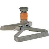 GARDENA 1948-20 irrigatore Spruzzatore d'acqua circolare Nero, Rosso grigio/Orange, Spruzzatore d'acqua circolare, 225 m², Nero, Rosso