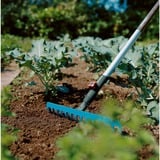 GARDENA 3178-20 rastrello Acciaio, Informatica turchese, Acciaio, 1 pz, 360 mm