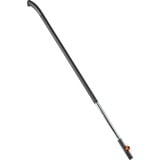 GARDENA 3734-20 asta, manico e adattatore per strumenti manuali Alluminio, Plastica Manico per utensile, Impugnatura Manico per utensile, Alluminio, Plastica, Nero, Argento, Ergonomico, Manico antiscivolo, 130 cm