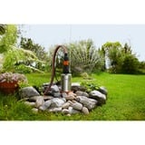 GARDENA 6000/5 pompa sommergibile 19 m, Pompe immersione e pressione Inox/Nero, Argento, 19 m, 50 m, 220-240 V, 50 Hz, 8,25 kg