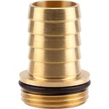 GARDENA 7251-20 raccordo e adattatore per tubo Connettore per tubo Ottone Oro 1 pz, Raccordo portagomma Connettore per tubo, 1", Maschio/Femmina, Ottone, Oro