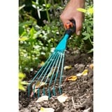 GARDENA 8917-20 non classificato, Scopa turchese/Nero, Rastrello a mano, Acciaio, Duroplast, Negro/Arancione, 1 pezzo(i), 120 mm