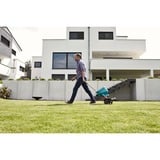 GARDENA XL distributore manuale 18 L, Spalmatore di graniglia turchese/Nero, 18 L, 6 m, Nero, Blu, Arancione, Argento