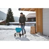 GARDENA XL distributore manuale 18 L, Spalmatore di graniglia turchese/Nero, 18 L, 6 m, Nero, Blu, Arancione, Argento