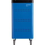 GEDORE 2977311 carrello portattrezzo, Carrelli per attrezzi blu/Nero, 180 mm, 80 mm, 77 kg