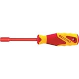 GEDORE Chiave a bussola VDE con impugnatura 3K, 7 mm, chiave combinata   rosso/Giallo
