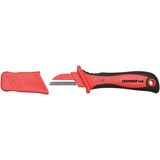 GEDORE R93220028 Taglierino, Coltello rosso/Nero, 143 g