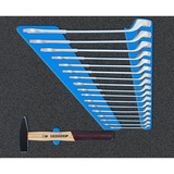 GEDORE WSL-M-TS-172 Acciaio inossidabile, Carrelli per attrezzi blu/Nero, Acciaio inossidabile, Blu, 6 cassetto/cassetti, 625 mm, 903 mm, 510 mm