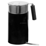 Graef MS 702 Schiumatore portatile Nero, Acciaio inossidabile, Montalatte Nero/in acciaio inox, AC, 450 W