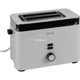 Graef TO 61 tostapane 2 fetta/e 1000 W Bianco bianco, 2 fetta/e, Bianco, Plastica, 1000 W, 230 V, 50 Hz