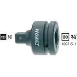 Hazet 1007S-1 punta giradadi 1 pezzo(i), Adattatore chiave combinata  Nero, 1 pezzo(i), 5,6 cm, 330 g