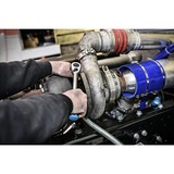 Hazet HiPer Cricchetto a denti fini reversibile 916HP, 1/2", Pistola Nero/Blu