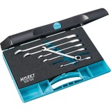Hazet Set di chiavi combinate a cricchetto 606N/6, 6 pezzi, Chiave 