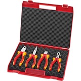 KNIPEX 00 20 15 pinza Set di pinze, Set pinze rosso/Giallo, Set di pinze, Acciaio, Polipropilene (PP), Rosso/giallo, 1,43 kg