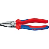 KNIPEX 03 02 160 Pinze da elettricista pinza, Pinze universali blu, Pinze da elettricista, Acciaio, Plastica, Blu/Rosso, 16 cm, 223 g