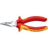 KNIPEX 0826145 pinza Pinze a becco lungo rosso/Giallo, Pinze a becco lungo, Metallo, Plastica, Rosso/Arancione, 14,5 cm, 145 g