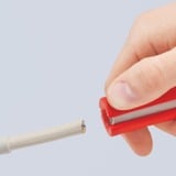 KNIPEX 16 80 125 SB pinza spellacavi Rosso, Attrezzo Sverniciatura /smontaggio rosso, 71 g, Rosso
