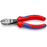 KNIPEX 74 02 160 pinza Pinze da taglio diagonale Pinze da taglio diagonale, Acciaio al cromo vanadio, Plastica, Blu/Rosso, 16 cm, 209 g