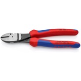 KNIPEX 74 02 200 pinza Pinze da taglio diagonale Pinze da taglio diagonale, 4,2 mm, Acciaio al cromo vanadio, Plastica, Blu/Rosso, 20 cm