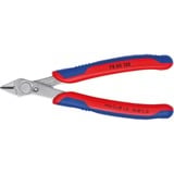 KNIPEX 78 03 125 pinza Pinze per taglio laterale blu, Pinze per taglio laterale, Acciaio, Plastica, Blu/Rosso, 12,5 cm, 56 g