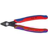 KNIPEX 78 61 125 Side-cutting pliers pinza, Pinze per elettronica rosso/Blu, Side-cutting pliers, Acciaio, Plastica, Blu/Rosso, 12,5 cm, 56 g