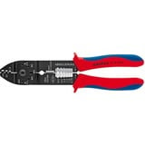 KNIPEX 97 21 215 B Crimpatrice Nero, Blu, Rosso Crimpatrice