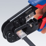 KNIPEX 97 51 10 Crimpatrice Nero, Blu, Rosso, Pinza crimpatrice blu/Rosso, Crimpatrice