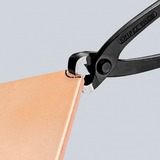 KNIPEX 99 00 220 pinza Pinze, Pizzico - / Monierzange Nero, Pinze, 2,4 mm, Acciaio, Nero, 22 cm, 314 g