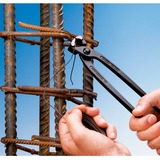 KNIPEX 99 00 220 pinza Pinze, Pizzico - / Monierzange Nero, Pinze, 2,4 mm, Acciaio, Nero, 22 cm, 314 g