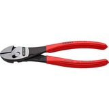 KNIPEX TwinForce Pinze da taglio diagonale rosso, Pinze da taglio diagonale, Acciaio al cromo vanadio, Plastica, Rosso, 18 cm, 255 g