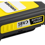 Kärcher 2.445-035.0 batteria e caricabatteria per utensili elettrici Batteria, Ioni di Litio, 4,8 Ah, 18 V, Kärcher, Nero, Giallo