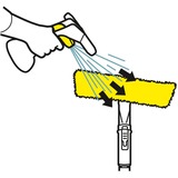 Kärcher 2.633-130.0 accessorio per lavavetri elettrico Panno di pulizia, Copertina di tergicristallo giallo/Bianco, Panno di pulizia, Kärcher, WV 2 Plus WV 2 Premium WV 2 Premium Plus WV 5 Premium, Bianco, Giallo, Microfibra, 275 mm