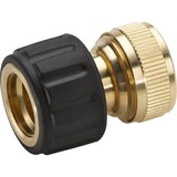 Kärcher 2.645-016.0 raccordo e adattatore per tubo Ottone Nero, Ottone 1 pz, Raccordo portagomma Ottone, Nero, Ottone