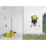 Kärcher 2.645-164.0 avvolgitubo da giardino Rocchetto montato a muro Nero, Giallo Nero/Giallo, Rocchetto montato a muro, Nero, Giallo, 15 m