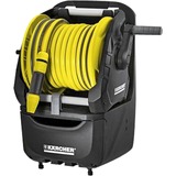 Kärcher 2.645-164.0 avvolgitubo da giardino Rocchetto montato a muro Nero, Giallo, Tubo flessibile Nero/Giallo, Rocchetto montato a muro, Nero, Giallo, 15 m