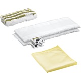 Kärcher 2.863-266.0 accessorio per pulizia a vapore Panni bianco/Giallo, Panni, Bianco, Giallo, SC 1 EasyFix SC 1 EasyFix Premium SC 2 EasyFix SC 2 EasyFix Premium SC 2 Premium SC 3 EasyFix SC 3..., 112 mm, 345 mm, 18 mm