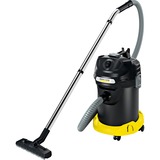 Kärcher AD 4 Premium 17 L Nero, Giallo, Vuoto di cenere giallo/Nero, 17 L, Senza sacchetto, Nero, Giallo, 1,7 m, 3,5 cm, Secco