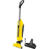 Kärcher FC 5 Cordless Senza sacchetto Nero, Argento, Giallo, Detergente per pavimenti duri giallo/Nero, Senza sacchetto, Nero, Argento, Giallo, 0,4 L, 0,2 L, Secco e bagnato, 60 m²