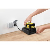 Kärcher Power 18/50 A cilindro Set batteria e caricabatterie Nero/Giallo, A cilindro, Set batteria e caricabatterie, Nero, Giallo, 5000 mAh, 18 V, Kärcher