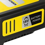 Kärcher Power 18/50 A cilindro Set batteria e caricabatterie Nero/Giallo, A cilindro, Set batteria e caricabatterie, Nero, Giallo, 5000 mAh, 18 V, Kärcher